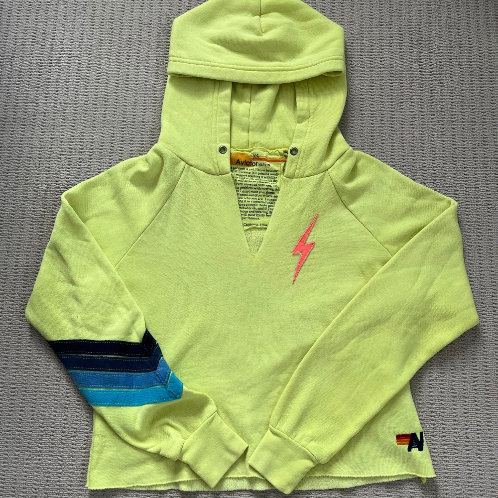Aviator Nation hoodie size xs - Picture 1 of 3
